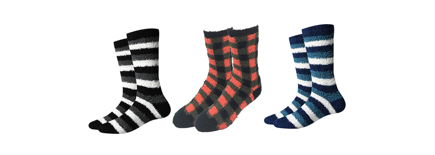 Men's Fuzzy Socks – Sock Harbor