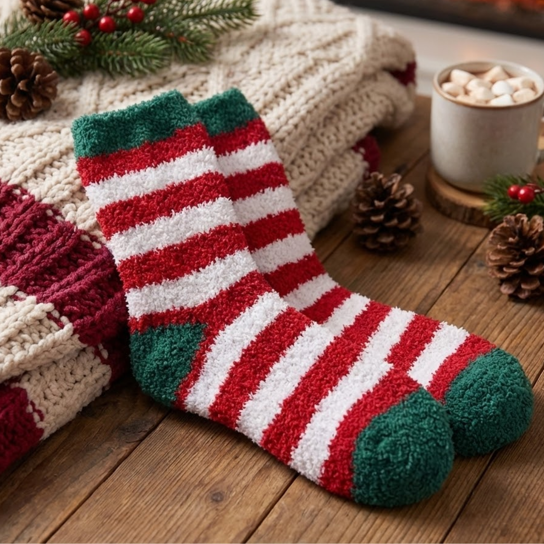 Century Star Men's Fuzzy Socks - 4 Pairs, Super Soft & Warm Winter Socks For Sleeping, Home - View #11