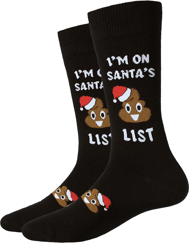 Santa's List Socks Sock Harbor