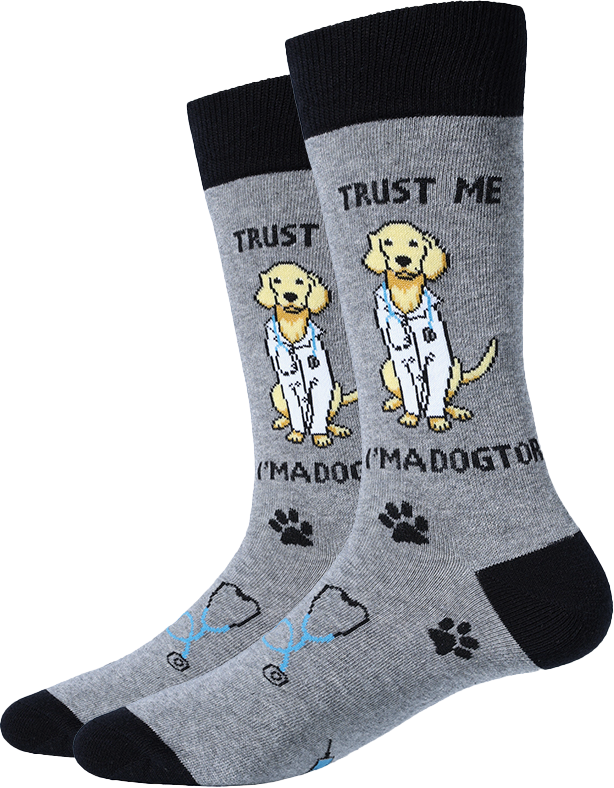 I'm A Dogtor Socks I'm A Dogtor Socks