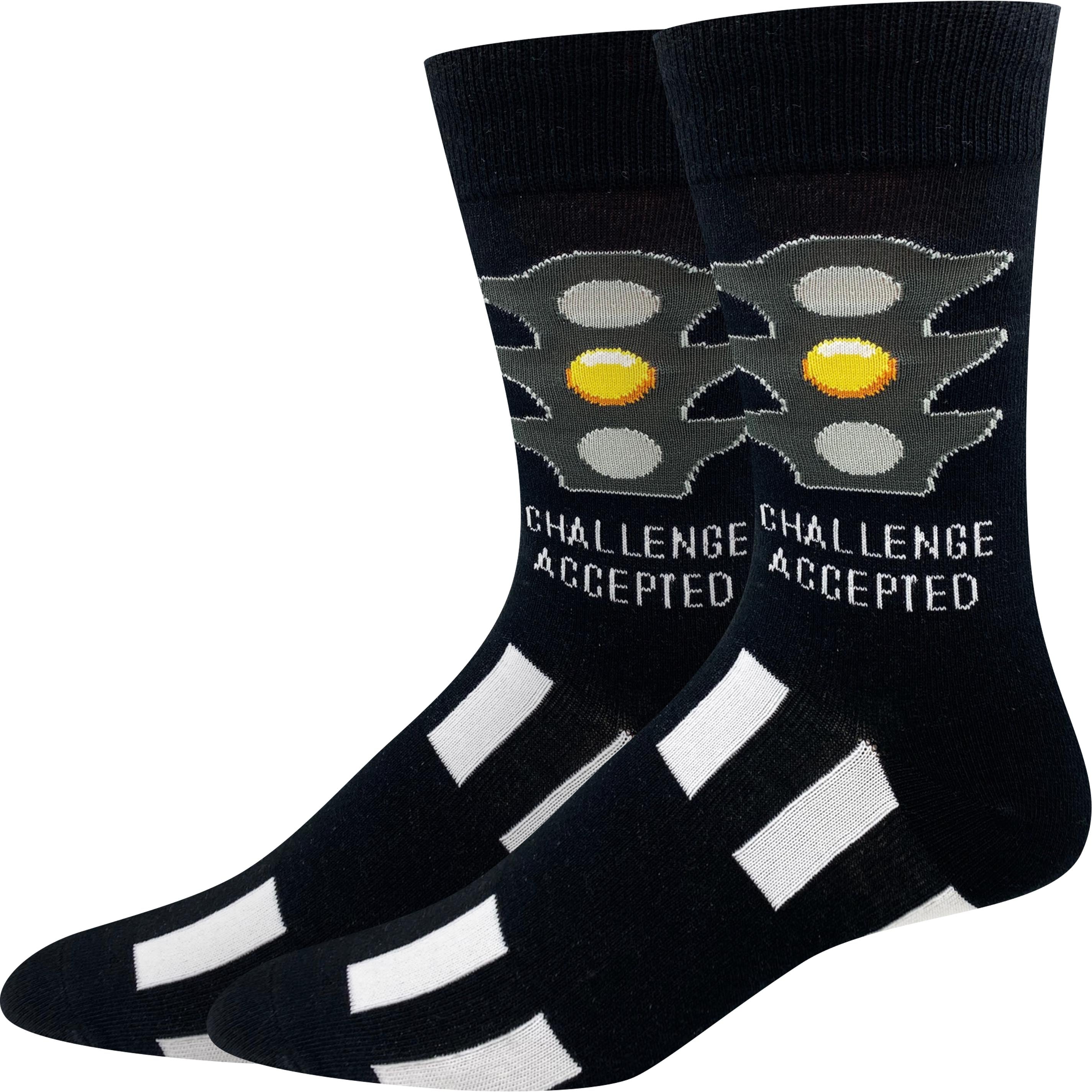 Challenge Accepted Socks Sock Harbor