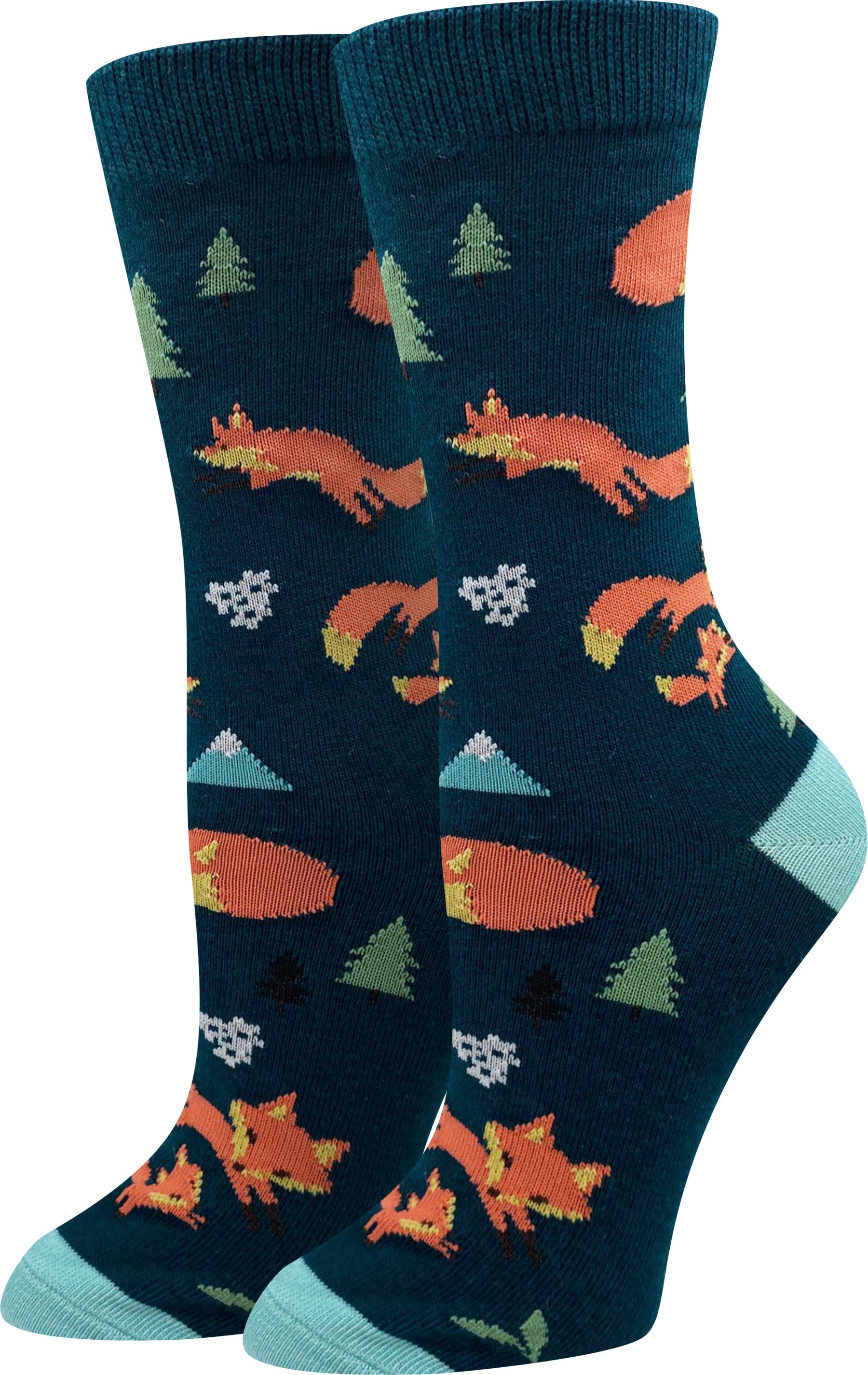 Red Foxes Socks Sock Harbor