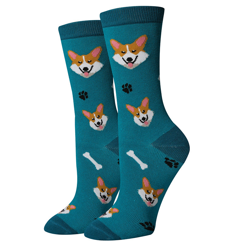 Corgi dog socks hotsell