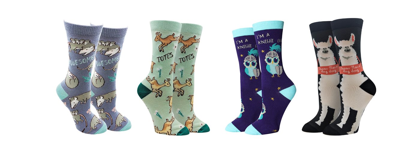 picture of animal socks