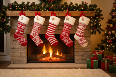 Reindeer Sherpa Socks