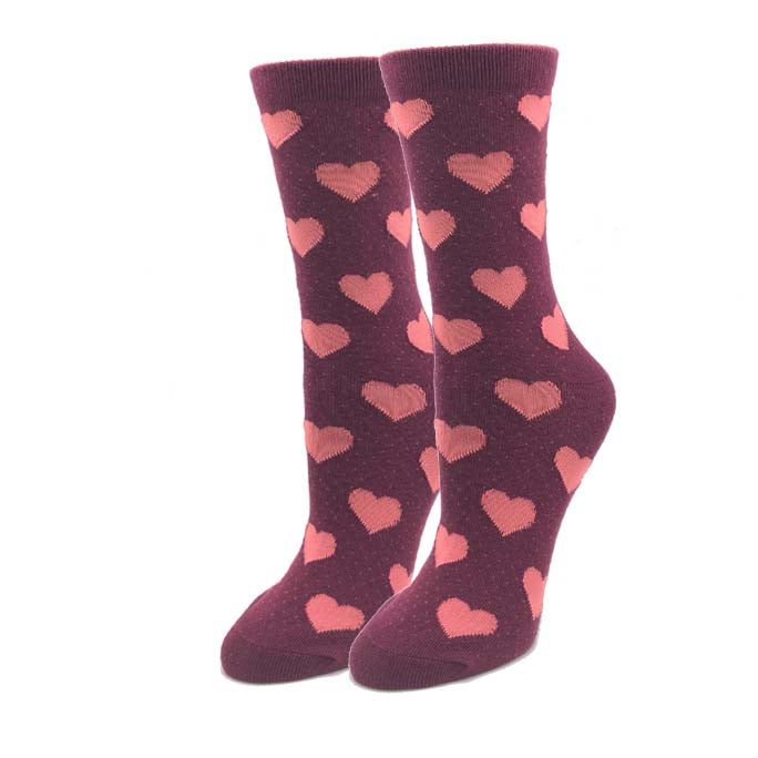 picture of heart-socks