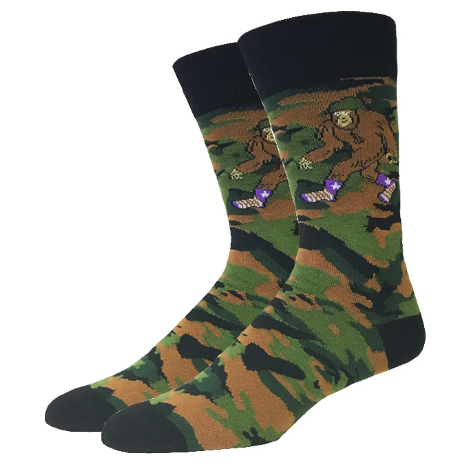 picture of camo-bigfoot-socks