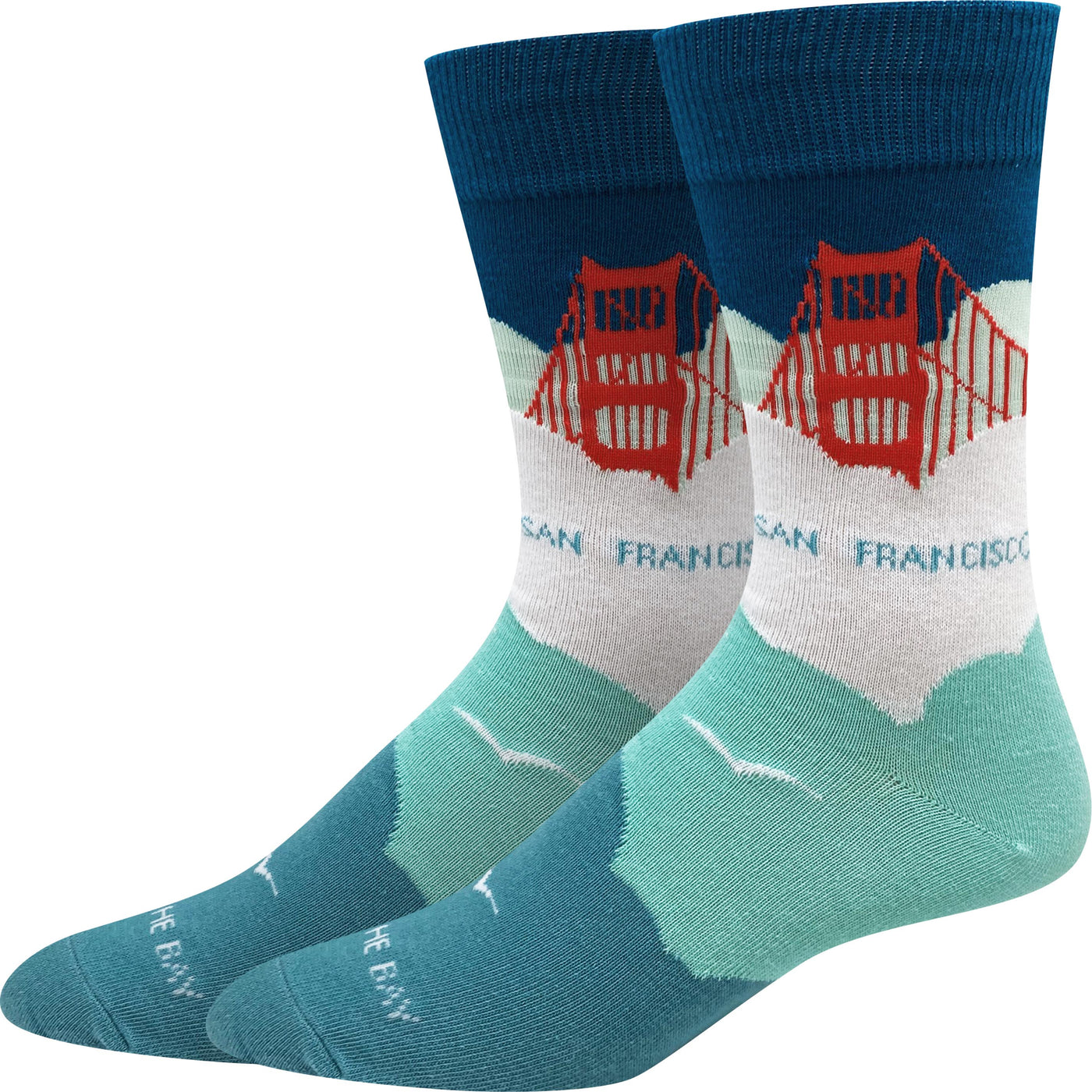 picture of foggy-san-francisco-socks