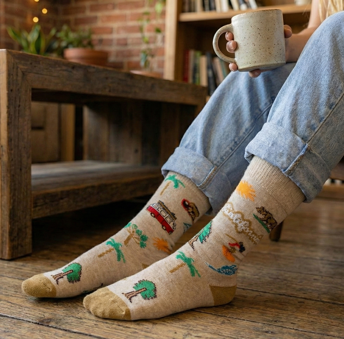 Ladies California Destination Socks