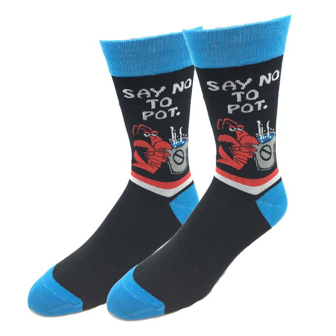 picture of say-no-to-pot-socks