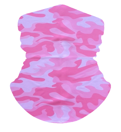 Pink Camo Neck Gaiter