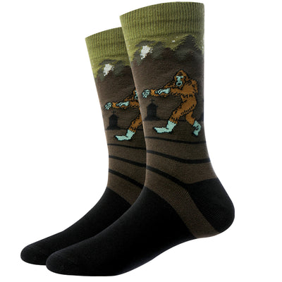 Zombie Bigfoot Socks