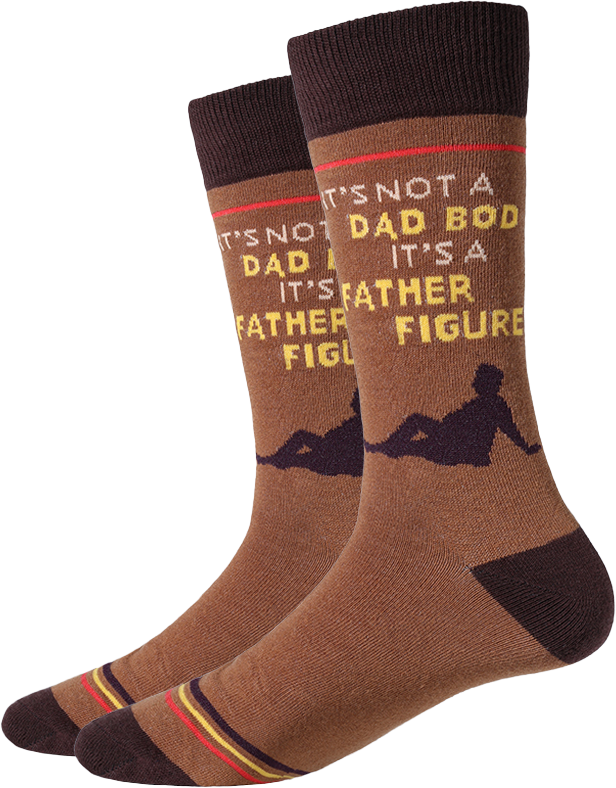 picture of dad-bod-socks