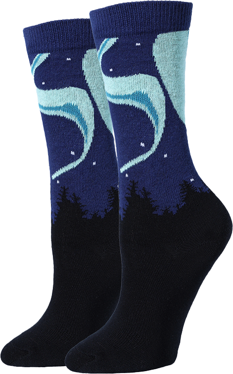 picture of northern-lights-socks
