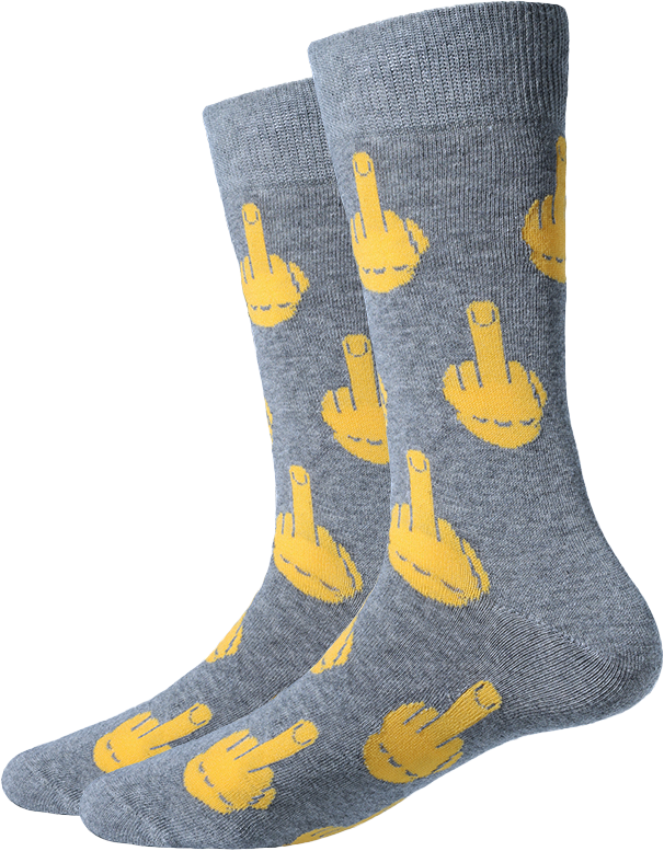 picture of middle-finger-socks
