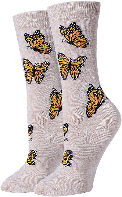 picture of monarch-butterfly-socks