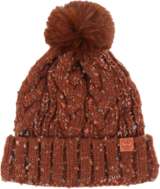 picture of speckled-pom-pom-ladies-beanie