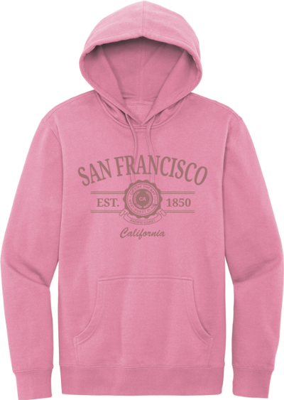 San Francisco Medallion Embroidered Pullover Hoodie