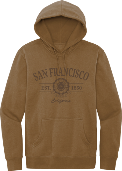San Francisco Medallion Embroidered Pullover Hoodie