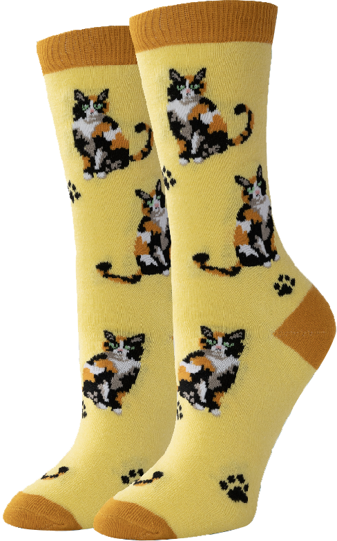 a picture of Calico Cat Socks