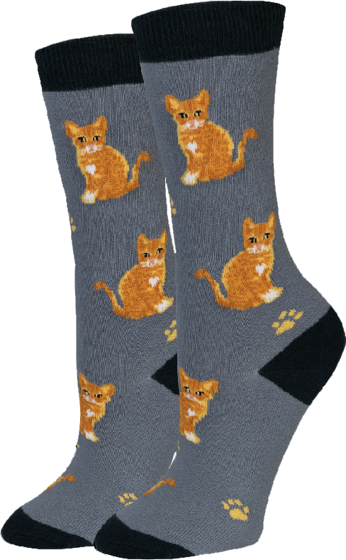 Orange Tabby Cat Socks – Sock Harbor