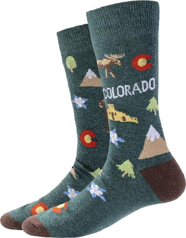 a picture of Colorado Destination Socks