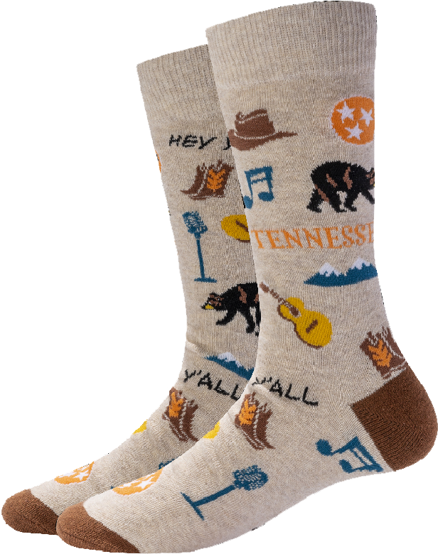 Tennessee Destination Socks – Sock Harbor