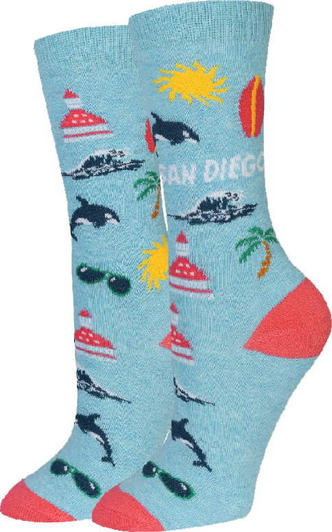 a picture of Ladies San Diego Destination Socks