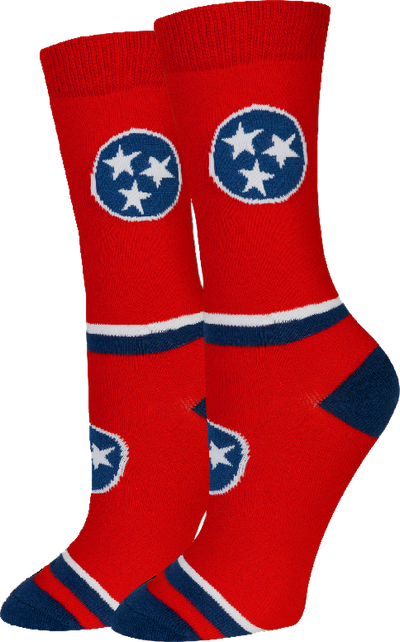 a picture of Ladies Tennesssee Flag Destination Socks