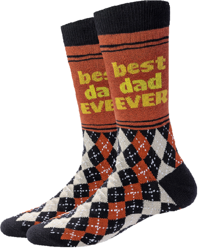 a picture of Best Dad Ever Socks