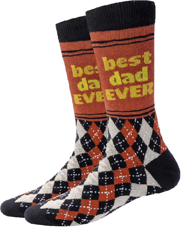 a picture of Best Dad Ever Socks