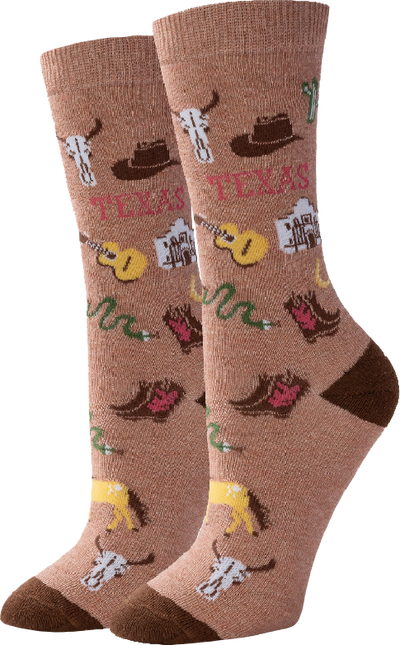 a picture of Ladies Texas Destination Socks