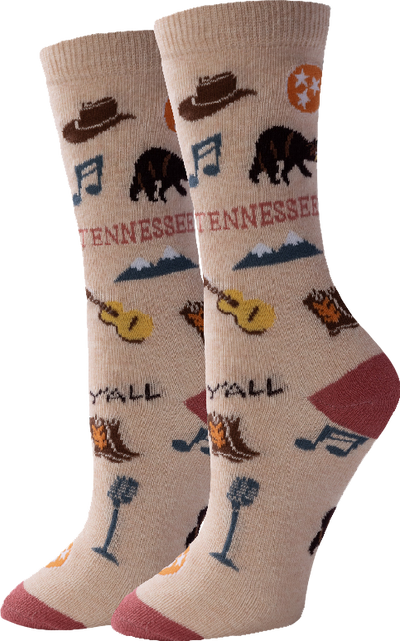 a picture of Ladies Tennesee Destination Socks