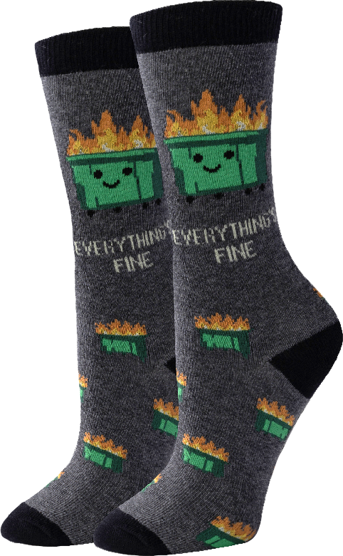 Ladies Everything's Fine Socks