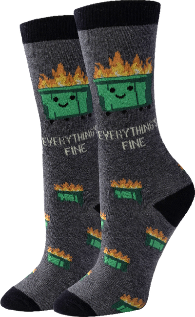 Ladies Everything's Fine Socks