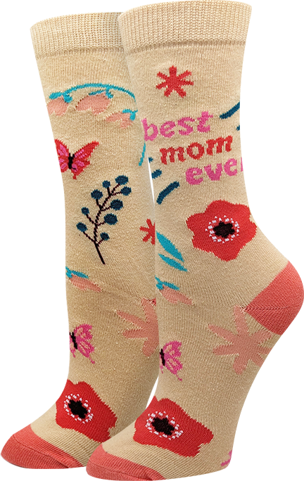 a picture of Best Mom Ever Socks