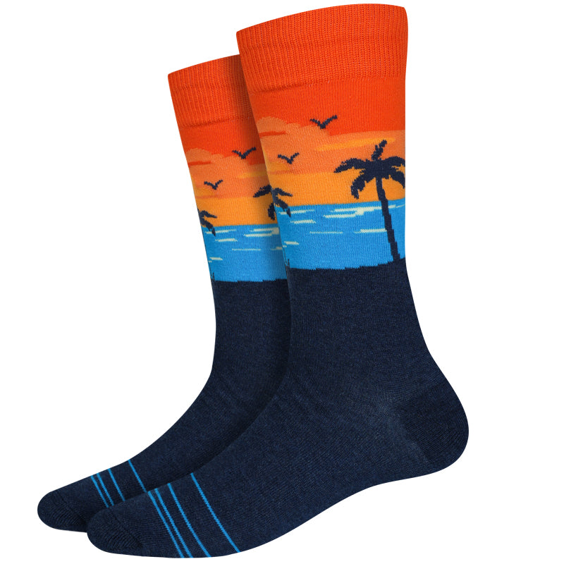 Beach Sunset Socks