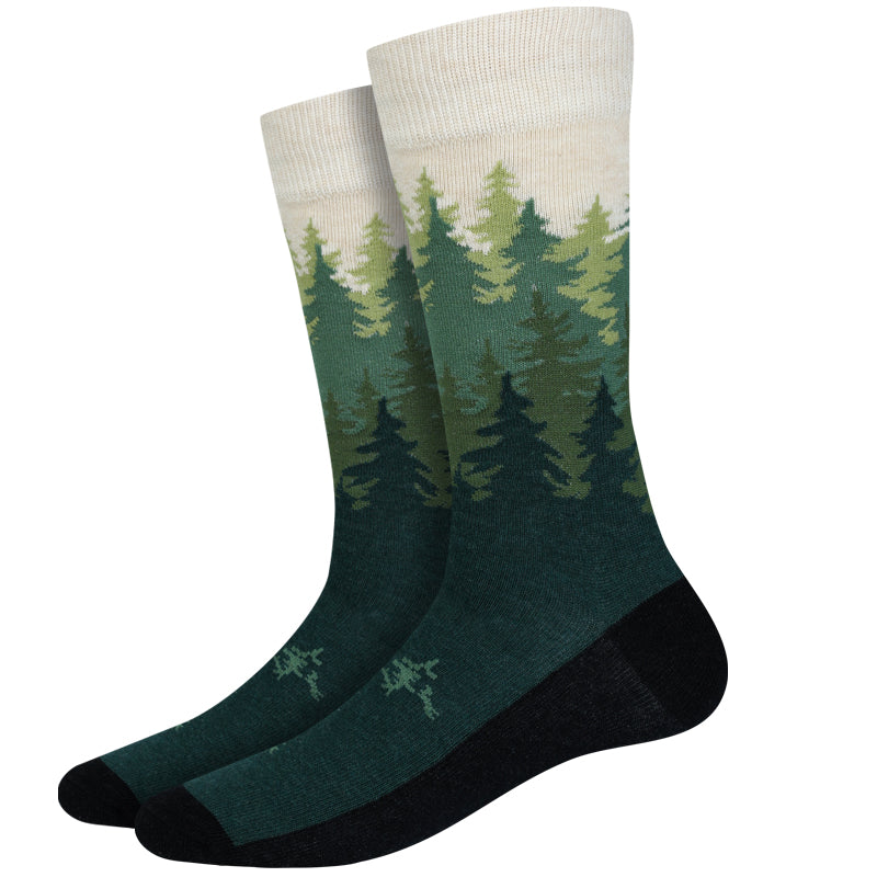 Forest Skyline Socks