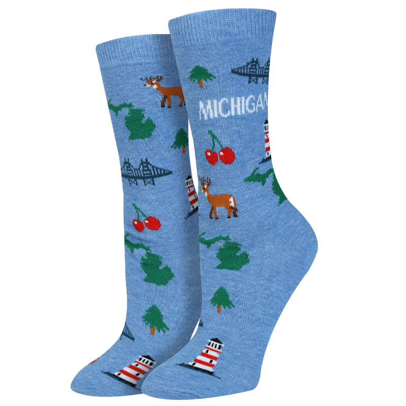 Ladies Michigan Destination Socks