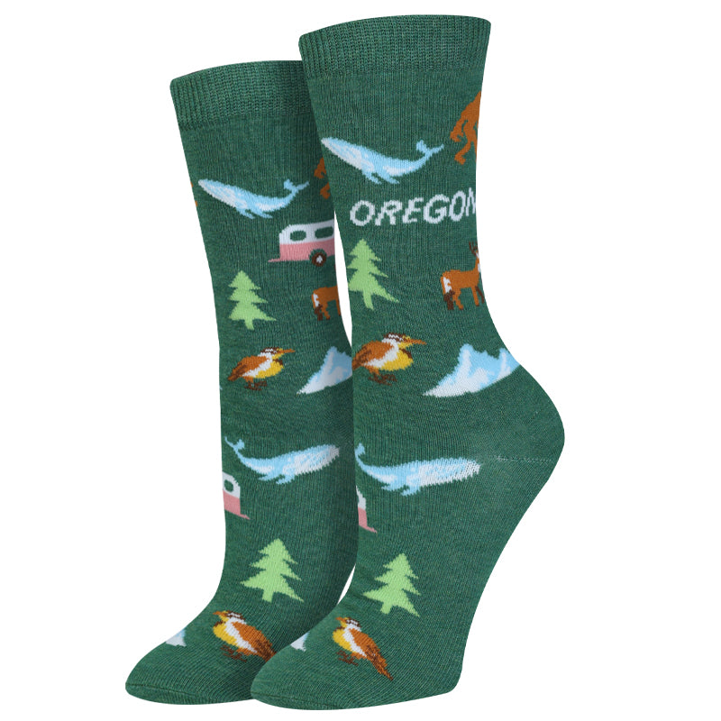 Ladies Oregon Destination Socks