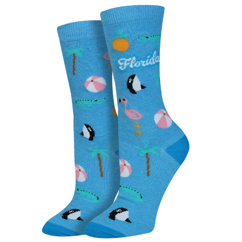 Ladies Florida Destination Socks – Sock Harbor