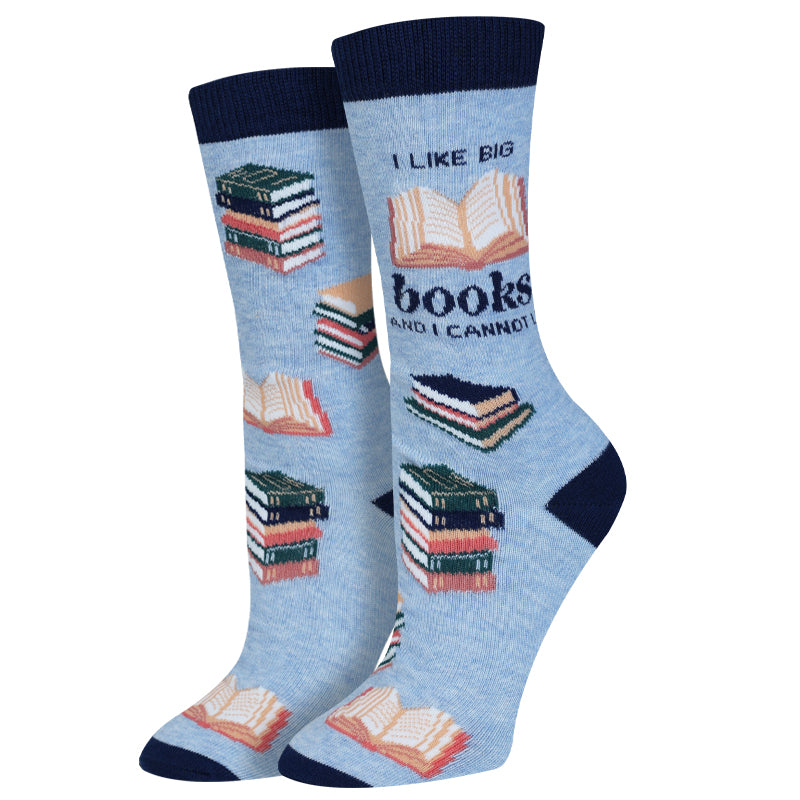 I Like Big Books Socks