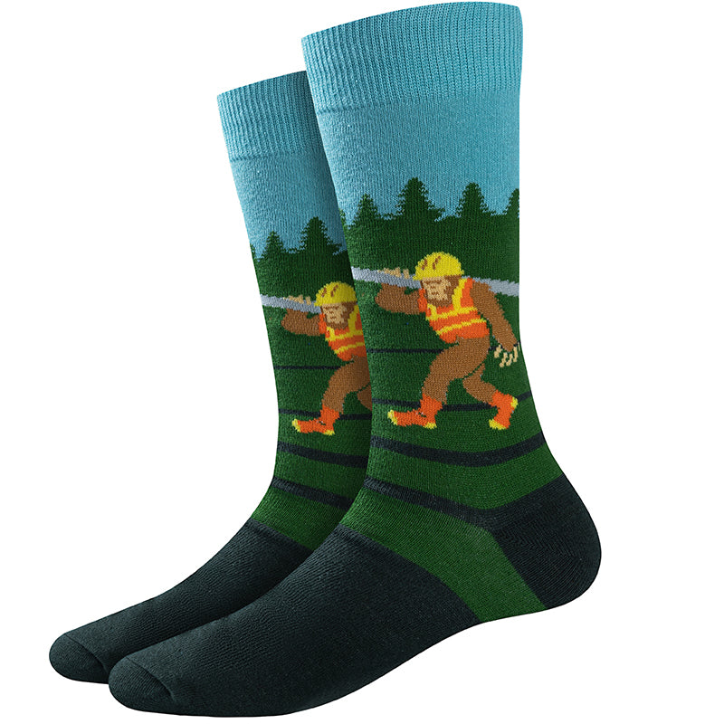 Construction Bigfoot Socks