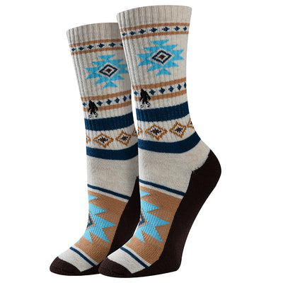 Womens Southwest Pattern Active Socks