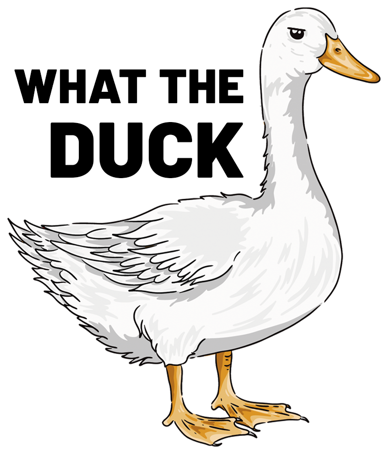 What The Duck Sticker