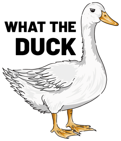 What The Duck Sticker