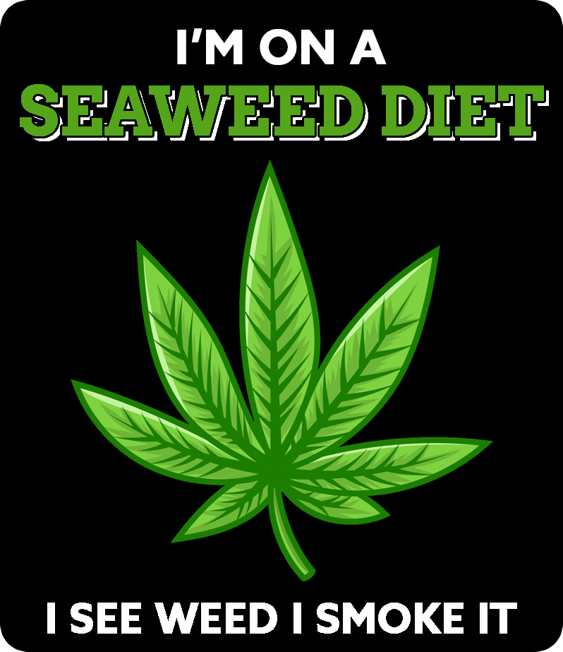 Seaweed Diet Sticker