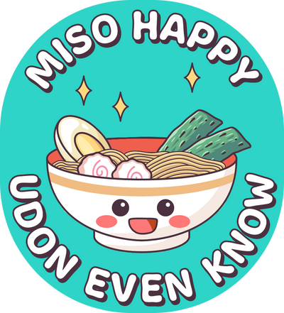 Miso Happy Sticker