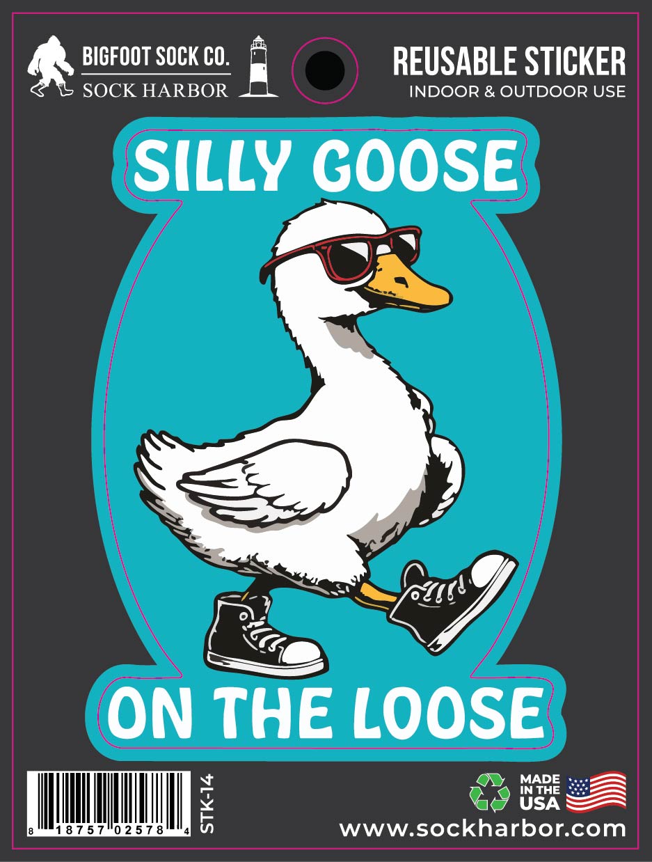 Silly Goose Sticker