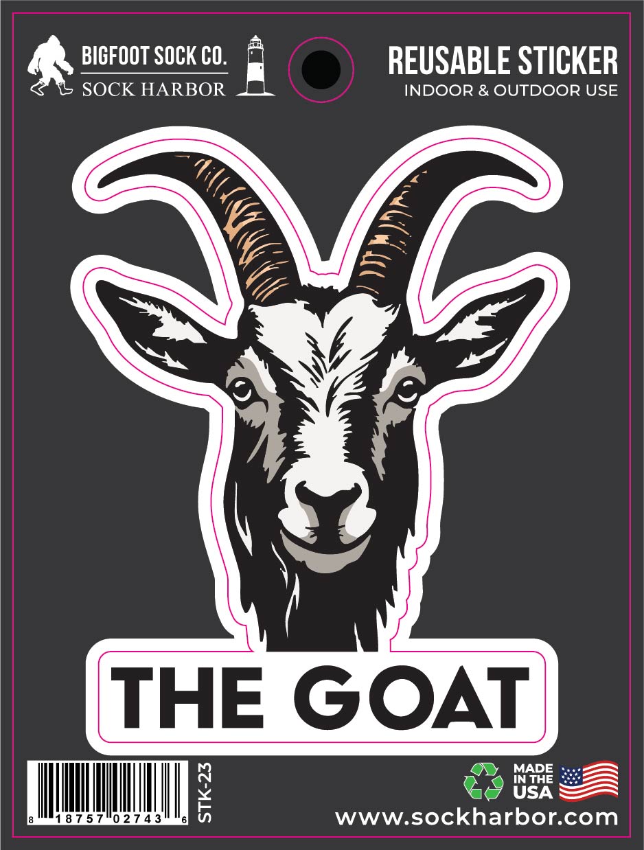 The GOAT Sticker